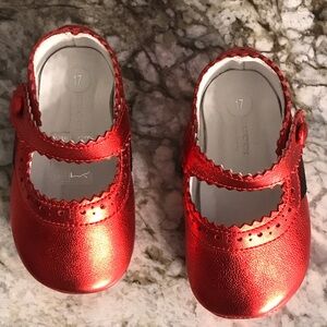 Gucci Shiny Red Kids Dress Shoes